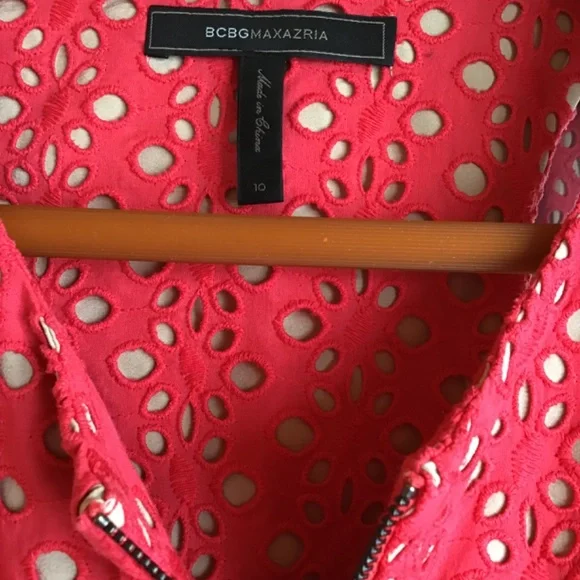 BCBGMAXAZRIA RED Cocktail Dress - Picture 5 of 6